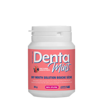 Denta Mint saveur de fruits - 84 g - 140 pastilles - 100% Xylitol