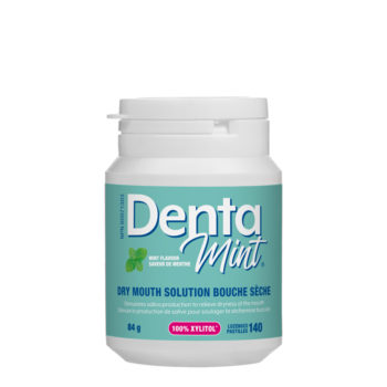 Denta Mint saveur de menthe - 84 g - 140 pastilles - 100% Xylitol