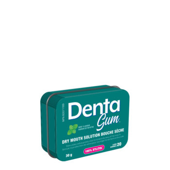 Denta Gum saveur de menthe - 30 g - 20 gommes, pot métal