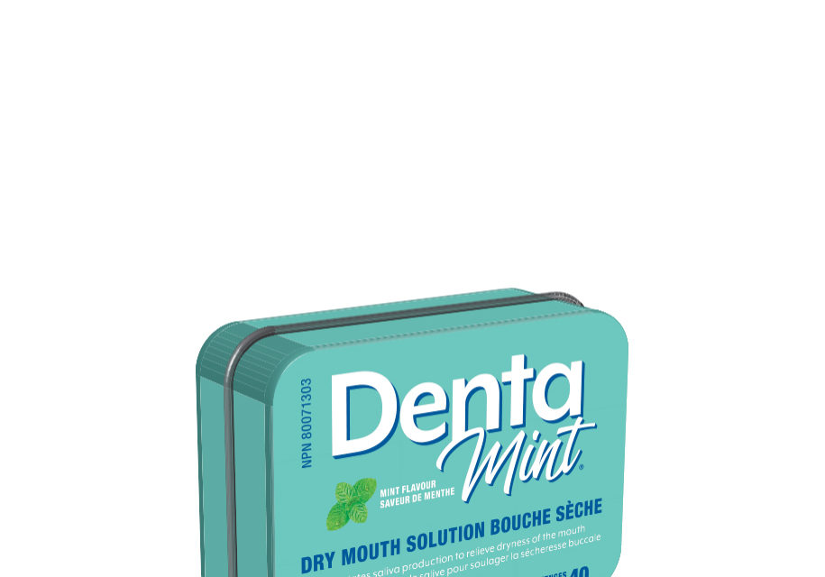 Denta Mint saveur de menthe 24 g 40 pastilles pot métal